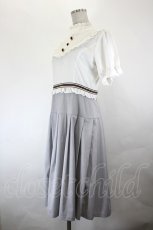 画像2: mayla classic / Giddily ワンピース  白Ｘグレー I-26-07-25-050-LO-OP-SA-ZI (2)