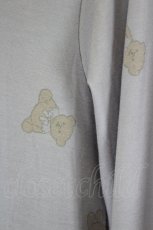 画像3: m petit by misako / くまパジャマセットアップ M ラベンダー I-26-07-25-055-LO-BL-SA-ZI (3)