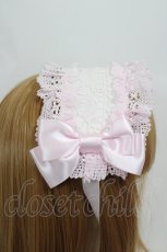 画像3: BABY,THE STARS SHINE BRIGHT / くみゃちゃんのLovely Paradeヘッドドレス  オフ白×ピンク I-26-07-25-105-BA-AC-TE-ZI (3)