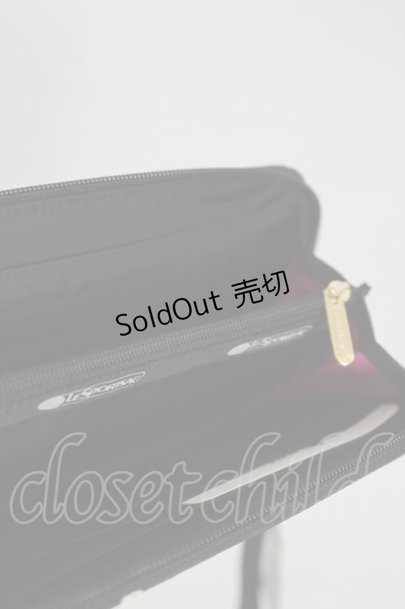 画像3: PINK HOUSE / LeSportsac × PINK HOUSE長財布  黒 I-26-07-25-118-LO-ZA-TE-ZI (3)