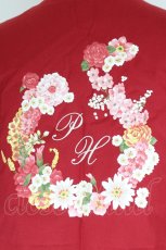 画像3: PINK HOUSE / フラワーチェックパッチワークベスト  赤 I-26-07-25-029-LO-TO-SA-ZI (3)