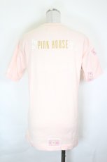 画像2: PINK HOUSE / 雛菊バスケットプリント半袖カットソー  ピンク I-26-07-25-030-LO-TO-SA-ZI (2)