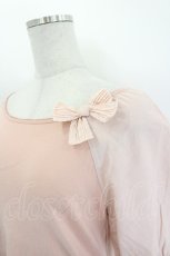 画像4: PINK HOUSE / リボンラグラン半袖カットソー 3(M) ピンク I-26-07-26-025-LO-TO-SA-ZI (4)