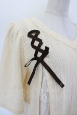 画像4: axes femme / レースアッププルオーバー  生成り I-26-07-26-006-AX-TO-TE-ZI (4)
