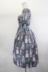 画像2: Emily Temple cute / Botanical perfumeワンピース  グレー I-26-07-26-066-ET-OP-SA-ZI (2)