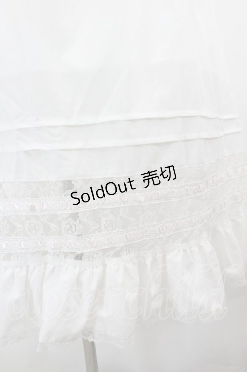 画像6: Fiorforte / lace ribbon vintage dress  白 I-26-07-26-076-LO-OP-TE-ZI (6)