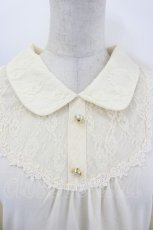 画像4: axes femme / レースヨークプルオーバー  アイボリー I-26-07-26-010-AX-TO-TE-ZI (4)