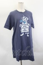 画像4: Jane Marple / Fluffy catのトレーナーワンピース  パープル I-26-07-26-096-JM-OP-SA-ZI (4)