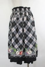 画像3: axes femme POETIQUE / ラ レコルトチェックスカート  黒 I-26-07-26-099-AX-SK-TE-ZI (3)
