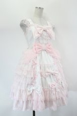 画像4: Angelic Pretty / 恋するお姫様ジャンパースカートSet  白Ｘピンク I-26-07-27-035-AP-OP-SA-ZI (4)