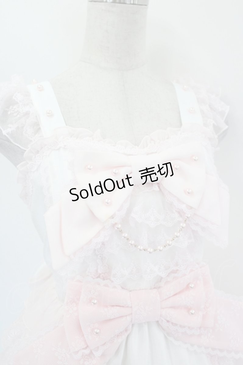 画像5: Angelic Pretty / 恋するお姫様ジャンパースカートSet  白Ｘピンク I-26-07-27-035-AP-OP-SA-ZI (5)