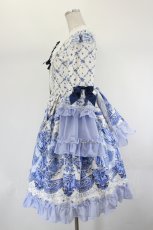 画像2: BABY,THE STARS SHINE BRIGHT / Cinderella〜きらめく魔法の舞踏会〜柄ワンピース  白 I-26-07-27-037-BA-OP-SA-ZI (2)