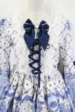 画像5: BABY,THE STARS SHINE BRIGHT / Cinderella〜きらめく魔法の舞踏会〜柄ワンピース  白 I-26-07-27-037-BA-OP-SA-ZI (5)