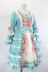 画像4: BABY,THE STARS SHINE BRIGHT / Elegant Rococoワンピース  サックス I-26-07-27-038-BA-OP-SA-ZI (4)