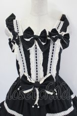 画像5: Angelic Pretty / ラブリーティアードジャンパースカート  黒Ｘ白 I-26-07-27-040-AP-OP-SA-ZI (5)