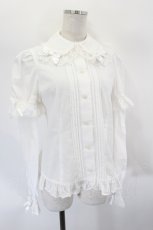画像3: Angelic Pretty / シンプルピンタック付け袖ブラウス  白 I-26-07-27-005-AP-BL-SA-ZI (3)