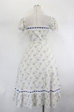 画像3: Lace Made / 「ペトレア」コルセットドレス XS アイボリーＸ紺 I-26-07-27-044-LO-OP-SA-ZI (3)