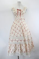 画像1: Lace Made / 「ラズベリー」コルセットドレス XS アイボリー I-26-07-27-045-LO-OP-SA-ZI (1)