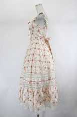 画像2: Lace Made / 「ラズベリー」コルセットドレス XS アイボリー I-26-07-27-045-LO-OP-SA-ZI (2)