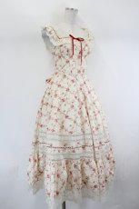 画像4: Lace Made / 「ラズベリー」コルセットドレス XS アイボリー I-26-07-27-045-LO-OP-SA-ZI (4)