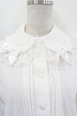 画像4: Angelic Pretty / シンプルピンタック付け袖ブラウス  白 I-26-07-27-005-AP-BL-SA-ZI (4)