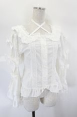画像3: BABY,THE STARS SHINE BRIGHT / Eleonoreブラウス  白 I-26-07-27-006-BA-BL-SA-ZI (3)