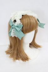 画像2: BABY,THE STARS SHINE BRIGHT / MY ANNIVERSARY/くまちゃんヘッドドレス  ミント I-26-07-27-073-BA-AC-SA-ZI (2)