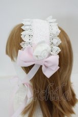 画像3: BABY, THE STARS SHINE BRIGHT / ロザリィ・ローズヘッドドレス  ピンクＸ白 I-26-07-27-081-BA-AC-SA-ZI (3)