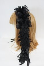 画像3: MAJOH(MR corset) / ANGEL WING HEAD DRESS  黒 I-26-07-27-082-LO-AC-SA-ZI (3)