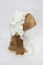 画像2: BABY,THE STARS SHINE BRIGHT / プリンセスドロップヘッドドレス  生成り I-26-07-27-084-BA-AC-SA-ZI (2)