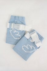 画像1: ACDC RAG / ドットネコグローブ  サックスＸ白 I-26-07-27-100-PU-ZA-SA-ZI (1)