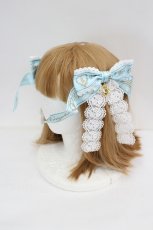 画像1: BABY,THE STARS SHINE BRIGHT / Sweet Best Wishesリボンクリップ  サックス I-26-07-27-113-BA-AC-SA-ZI (1)