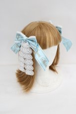 画像2: BABY,THE STARS SHINE BRIGHT / Sweet Best Wishesリボンクリップ  サックス I-26-07-27-113-BA-AC-SA-ZI (2)