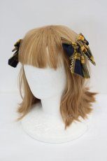 画像1: LIEF / Tartan School Series Pin Set  イエローチェック I-26-07-27-114-LO-AC-SA-ZI (1)