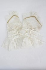 画像1: BABY,THE STARS SHINE BRIGHT / レースグローブ  生成り I-26-07-27-115-BA-AC-SA-ZI (1)