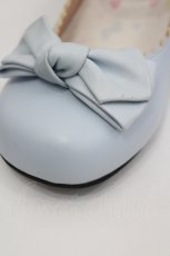 画像4: LOLITAその他(お買取対象外) / リボンストラップパンプス 約24.5CM サックス I-26-07-27-123-LO-SH-SA-ZI (4)