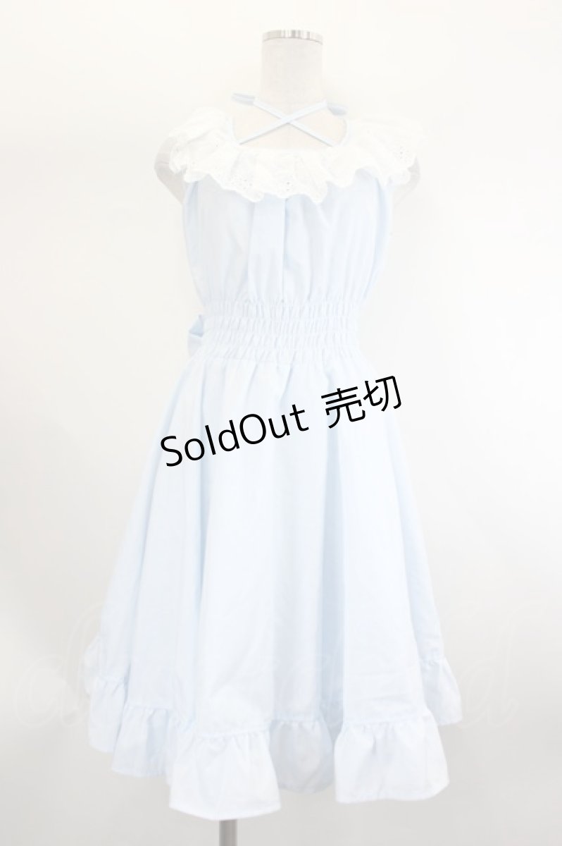 画像1: DO US PART / TT*ALSメンレースワンピース L サックス I-26-07-30-050-LO-OP-SA-ZI (1)