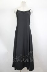 画像1: axes femme POETIQUE / バックリボンキャミワンピ  黒 I-26-07-30-076-AX-OP-SA-ZI (1)