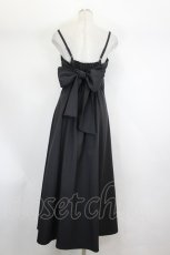 画像2: axes femme POETIQUE / バックリボンキャミワンピ  黒 I-26-07-30-076-AX-OP-SA-ZI (2)