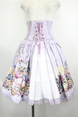画像1: axes femme kawaii / ティータイムバニースカート  ラベンダー I-26-07-30-081-AX-SK-TE-ZI (1)