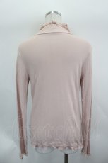 画像3: PINK HOUSE / コサージュ付きハイネックトップス M ピンク I-26-07-30-008-LO-TO-SA-ZI (3)