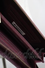 画像4: axes femme / 配色ベルトデザインショルダーバッグ  ボルドー I-26-07-30-113-AX-BG-SA-ZI (4)