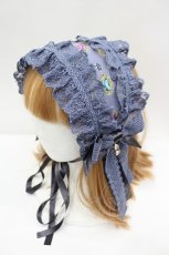 画像1: metamorphose / Brilliant jewelry catレースヘッドドレス  パープル I-26-07-30-118-ME-AC-SA-ZI (1)