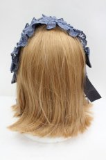 画像3: metamorphose / Brilliant jewelry catレースヘッドドレス  パープル I-26-07-30-118-ME-AC-SA-ZI (3)