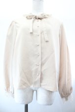 画像1: LEBECCA boutique / レースデザインブラウス  アイボリー I-26-08-01-003-LO-BL-TE-ZI (1)