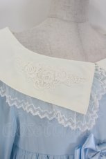 画像6: ALICE and the PIRATES / マリアシフォンワンピース  サックス I-26-08-01-029-PA-OP-TE-ZI (6)
