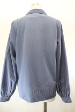 画像2: LEBECCA boutique / 開襟ブラウス  ブルー I-26-08-01-004-LO-BL-TE-ZI (2)