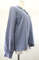 画像3: LEBECCA boutique / 開襟ブラウス  ブルー I-26-08-01-004-LO-BL-TE-ZI (3)
