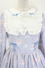画像5: Ank Rouge / シナモロールコラボワンピース M ブルー I-26-08-01-039-CA-OP-SA-ZI (5)