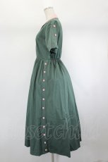 画像2: LEBECCA boutique / 私たちへのワンピース  グリーン I-26-08-01-044-LO-OP-TE-ZI (2)